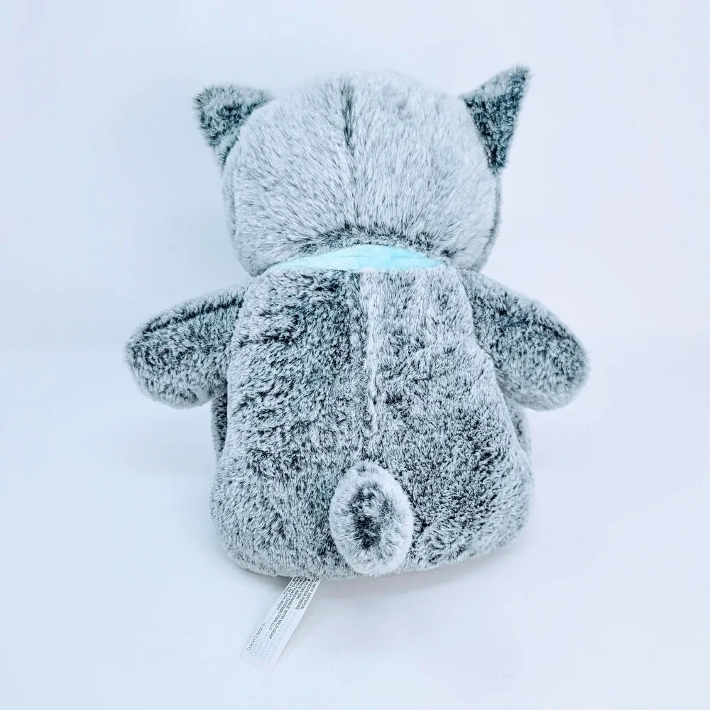 Petco LUCKY Gray Teddy Bear Plush Dog Toy 10